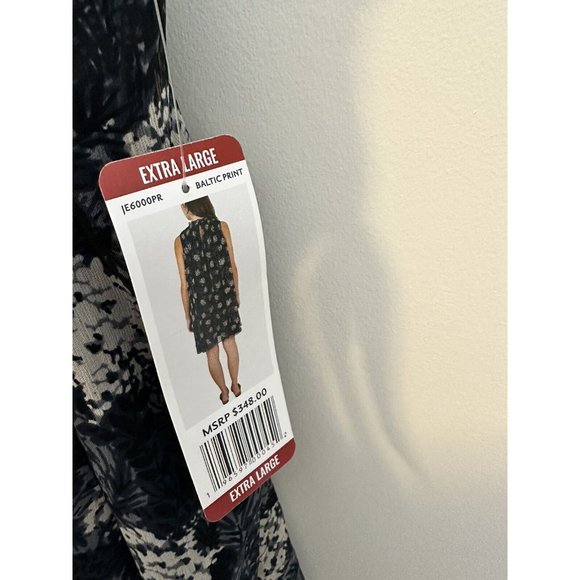 Joie Women's Size XL Limited Edition Sleeveless Sheer Overlay Mini Dress NWT - Picture 4 of 7